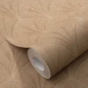 Erismann Luxury AvantGarde Vinyl Wallpaper in Gold