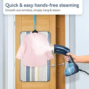 Minky Handheld Garment Steamer, Blue