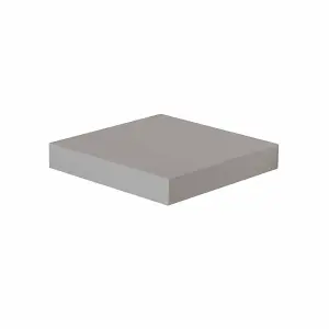 240mm floating hudson shelf kit, light grey