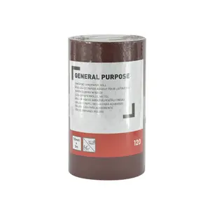 120 grit Red Sanding roll (L)5m (W)115mm