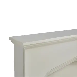 Focal Point Innsworth Ivory effect Medium-density fibreboard (MDF) Fireplace surround set