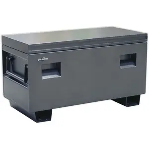 Heavy Duty Steel Truck Box with Locking Mechanism and Recessed Handles - 1065mm x 510mm x 595mm