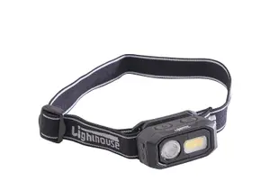 Lighthouse Elite Rechargeable LED Sensor Headlight with 300 Lumens and Adjustable Modes