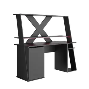 Diagone Black Ultimate Gaming Desk