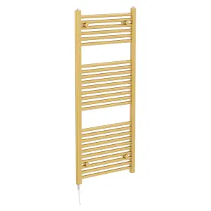 Triton Gold Electric Heated Towel Rail - 1200x500mm