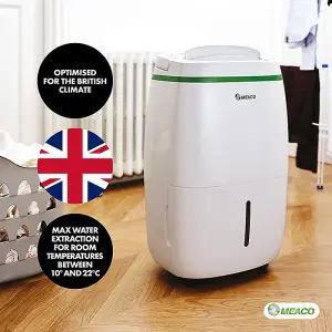 Meaco 20L Low Energy Dehumidifier and Air Purifier