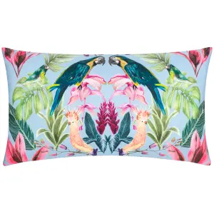 Wylder Tropics Kali Birds Tropical Polyester Filled Outdoor Cushion