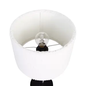 Boucle Table Lamp White VINAZCO