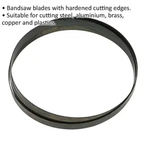 High-Performance 2105 x 20 x 0.9mm Bi-Metal Bandsaw Blade with 24 TPI Cutting Edges