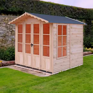 Finty 7 x 6 Ft Shiplap Summer House No