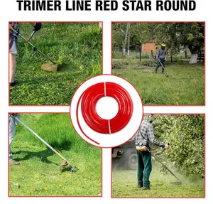 Strimmer Line Red Star 2.4 mm x 15m Strimmer Wire