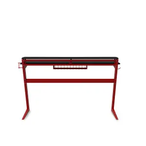 Aries Gaming Desk in Black / Red