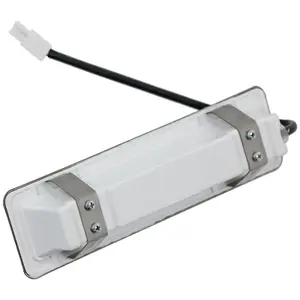 SPARES2GO LED Light Box compatible with Logik Cooker Hood L60CHD L90CHD Vent Extractor Lamp (175mm x 48mm, 2.5W)