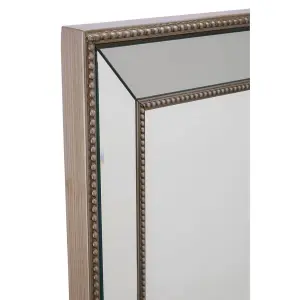 Interiors by Premier Holmes Small Champagne Wall Mirror