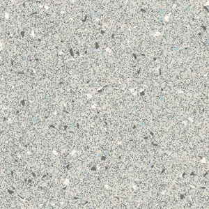 Light Grey White Speckled Effect Anti-Slip Contract Commercial Vinyl Flooring with 2.0mm Thickness-3m(9'9") X 2m(6'6")-6m²