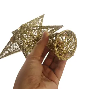 Stars Christmas Tree Topper Gold / 30cm H x 20cm W