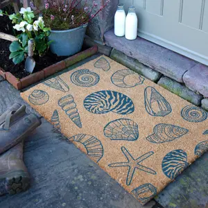 Shells Coir Doormat (90 x 60cm)