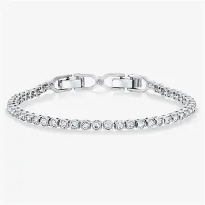 Swarovski Emily Clear Crystal Tennis Bracelet 1808960 By The Jewel Hut