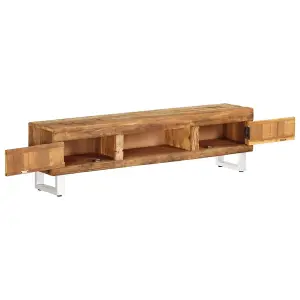 Berkfield TV Stand Solid Reclaimed Wood 140x30x40 cm