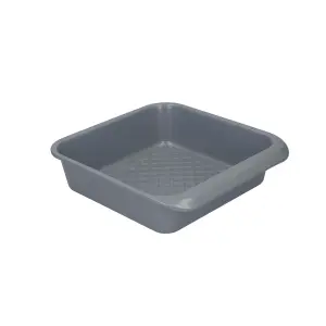 MasterClass Smart Ceramic Square Baking Tin with Robust Non-Stick Coating, Carbon Steel, Grey, 23cm