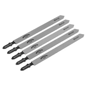 Jigsaw Blade for Metal 105mm 21tpi Pack of 5 by Ufixt