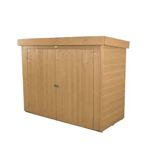 Forest Garden Natural timber Shiplap Pent Garden storage 6x3 ft 1450mm 1950mm