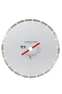 Blue Spot Tools - 300mm (12") Segmented Silver Diamond Dry Cutting Disc