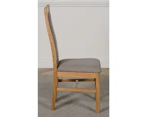 Stanford Solid Oak Dining Chairs for Dining Room or Kitchen