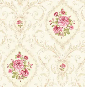 SK Filson Pink Cameo Wallpaper