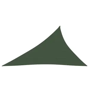 Berkfield Sunshade Sail 160 g/m2 Dark Green 3x4x5 m HDPE