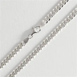 Revere Sterling Silver Solid Curb 20 Inch Chain