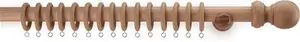 Argos Home Wooden Fixed Curtain Pole - 180cm