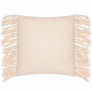 Yard Saku Blossom Fringed Feather Rich Cushion