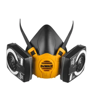 Dewalt P3 Half Mask Respirator Large Face Dust Mask with Extra P3 Filters