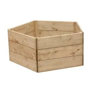 Greena Pentagonal Raised Bed 45 cm High, 60cm each side