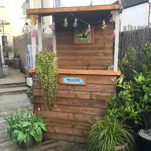 Summer garden bar - Small  - Outdoor wooden bar