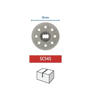 Dremel EZ SpeedClic Diamond Cutting disc 38mm x 3.2mm