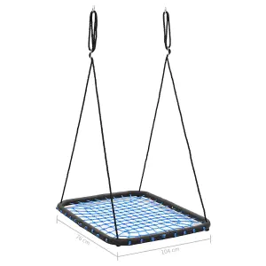 Berkfield Swing 104 x 76 cm 200 kg Blue