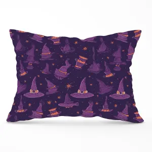 Witch Hats And Broomsticks Cushions 33cm x 48cm