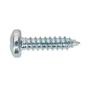 Sealey Self Tapping Screw Assorted 305pc Pan Head Pozi Zinc DIN 7981CZ AB064STPP