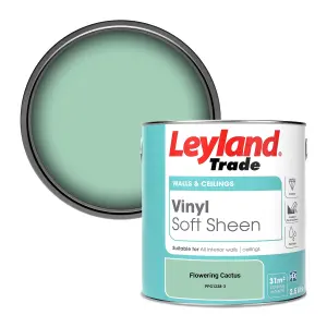 Leyland Trade Vinyl Soft Sheen Walls & Ceilings Emulsion Paint Flowering Cactus (PPG1228-3) - 2.5L