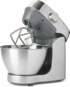 Kenwood Prospero Plus KHC29.A0SI Stand Mixer For Baking, Compact 4.3 Litre Bowl, 3 Bowl Tools, 1000 W, Silver