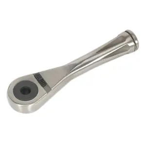 Sealey Bit Driver Ratchet Micro 1/4"Hex Stainless Steel AK6962