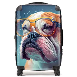 Bulldog Splashart Suitcase - Medium