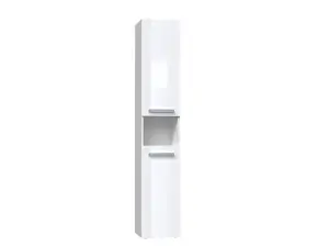 Nel III Bathroom Cabinet Gloss White