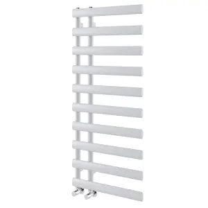 Donovan White Heated Towel Rail - 1610x500mm