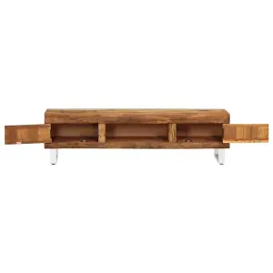 Berkfield TV Stand Solid Reclaimed Wood 140x30x40 cm