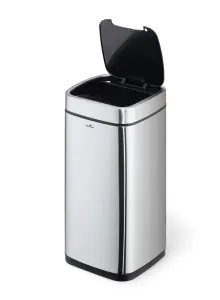 Durable Smart Gesture Motion Sensor Kitchen Bin - Stainless Steel - 21L Silver