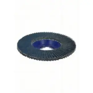 Bosch Professional X-LOCK Flap Discs - Straight Version, Plastic Plate - 125mm - G 40 - X571 - Best for Metal