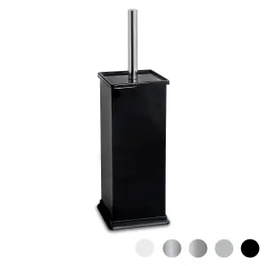 Harbour Housewares - Square Toilet Brush - Black